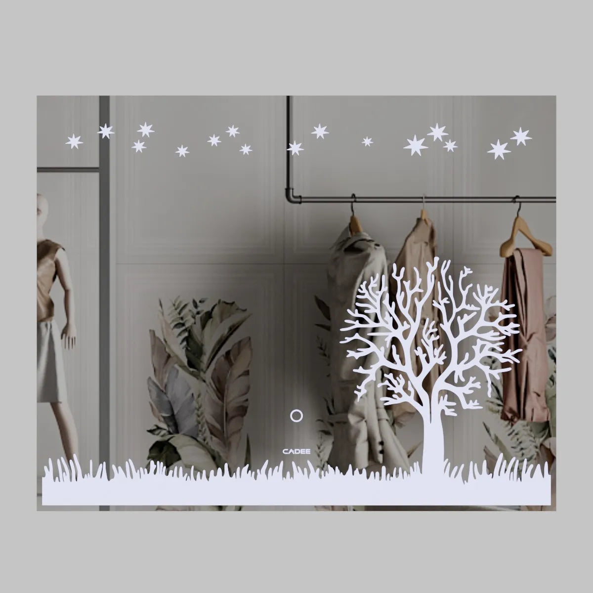 LED Mirror 12 Nature LED Bathroom Mirror horizontal