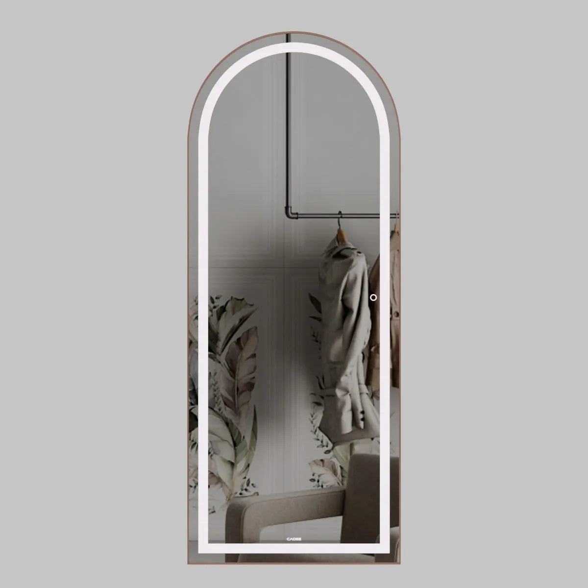S 05 – Pebble Shape Frame Bathroom Mirror
