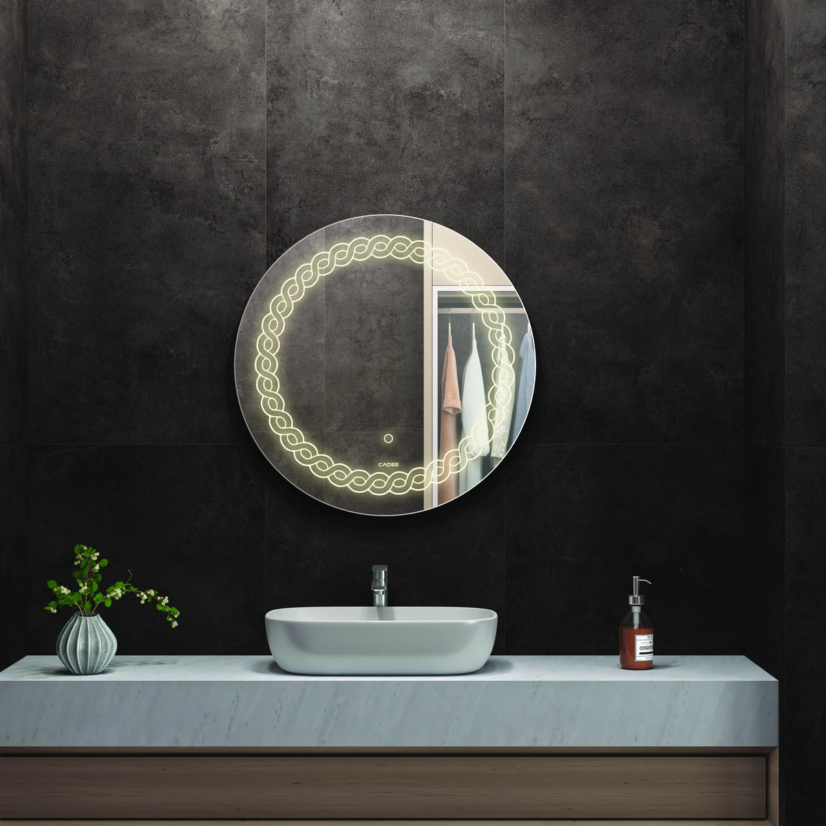 LED Mirror 028 with Aluminium Frame