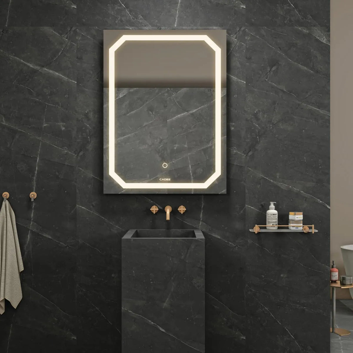 LED Mirror 002 with Aluminium Frame