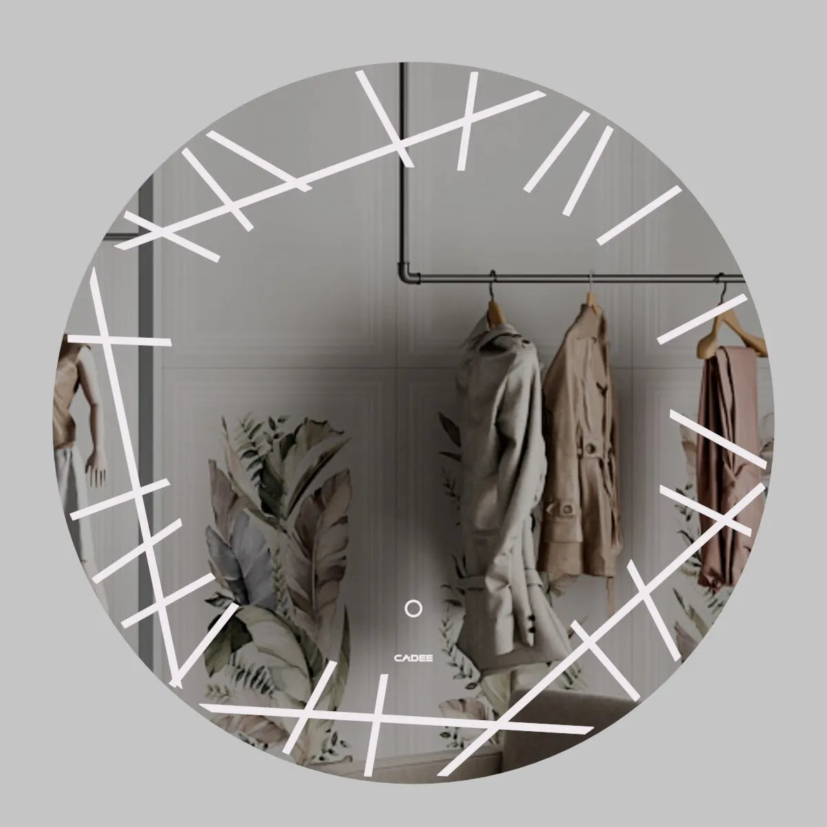 LED Mirror 19 – Aesthetic Round Backlit LED Light Bathroom Mirror