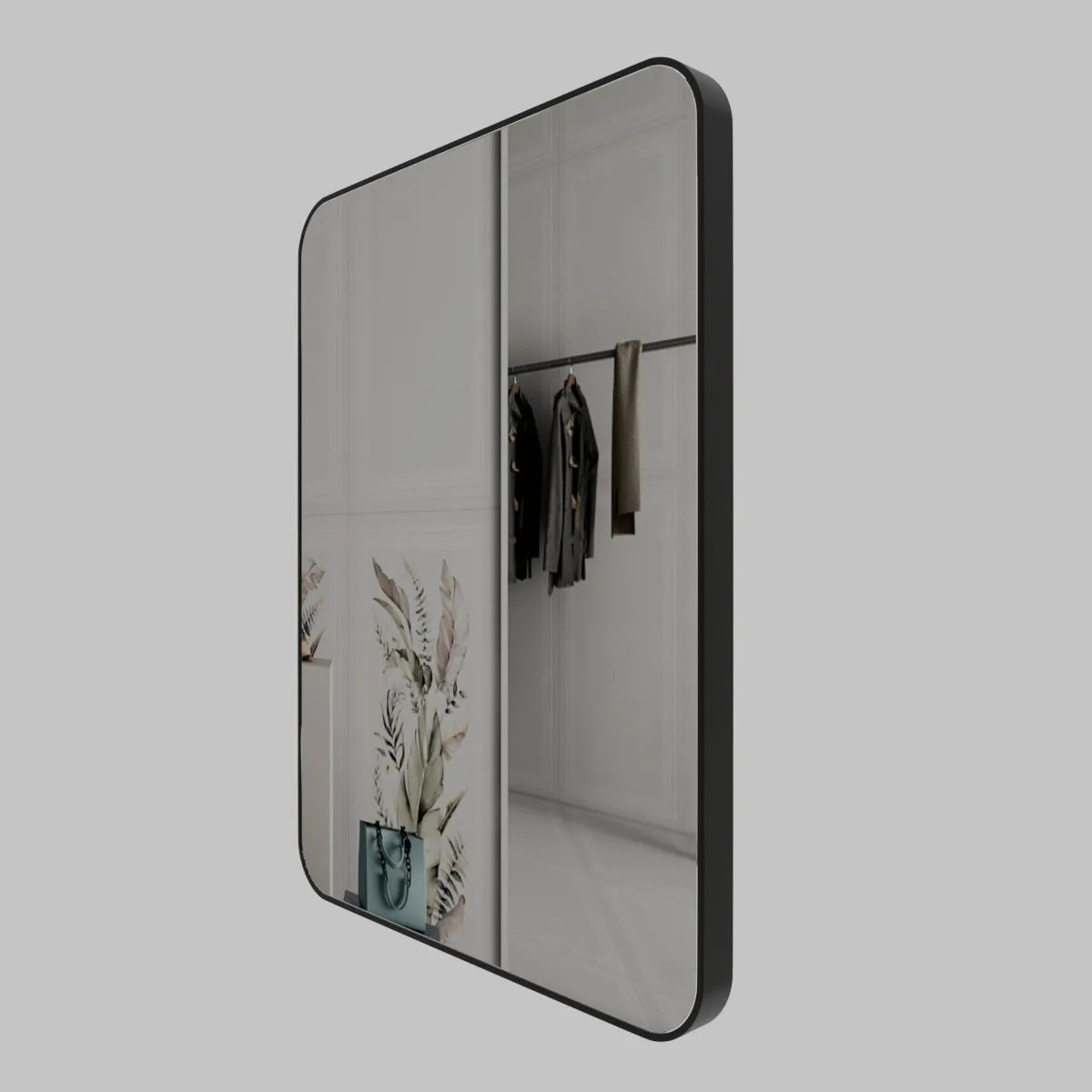 S 04 – Rectangular Frame Bathroom Mirror