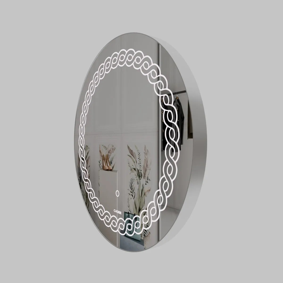 LED Mirror 028 – Round Rope LED Bathroom Mirror