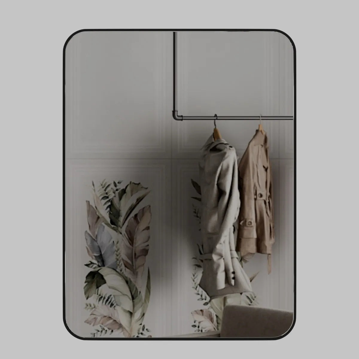 S 04 – Rectangular Frame Bathroom Mirror