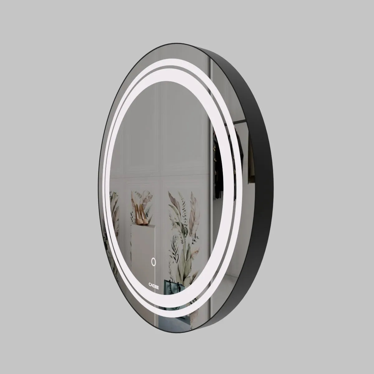 LED Mirror 025 – Dual Ring Round LED Bathroom Mirror