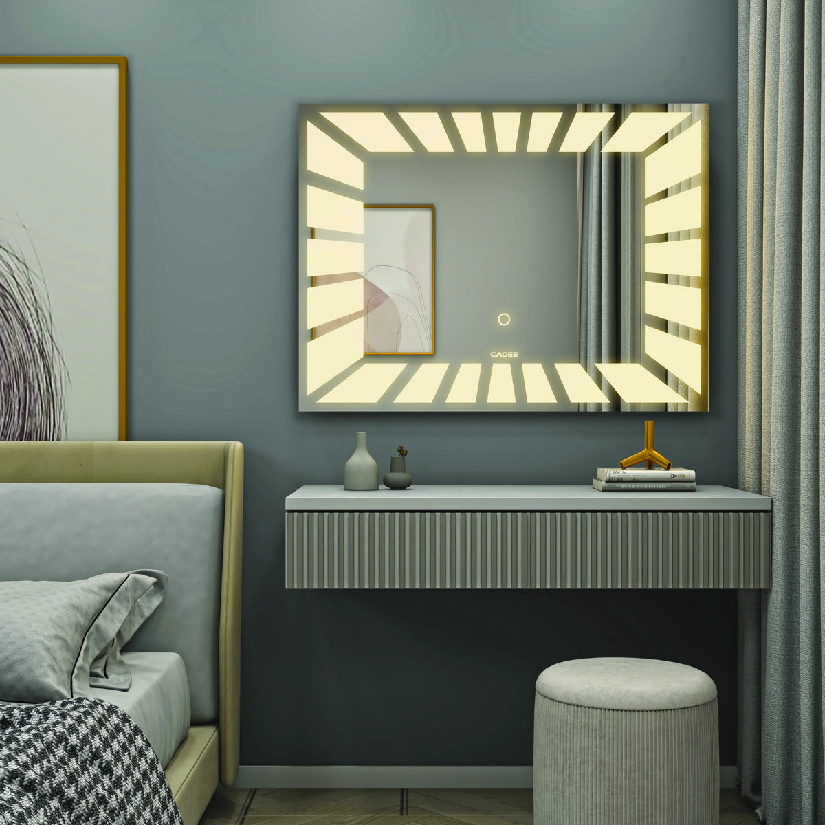 LED Mirror 11  Sunburst LED Bathroom Mirror