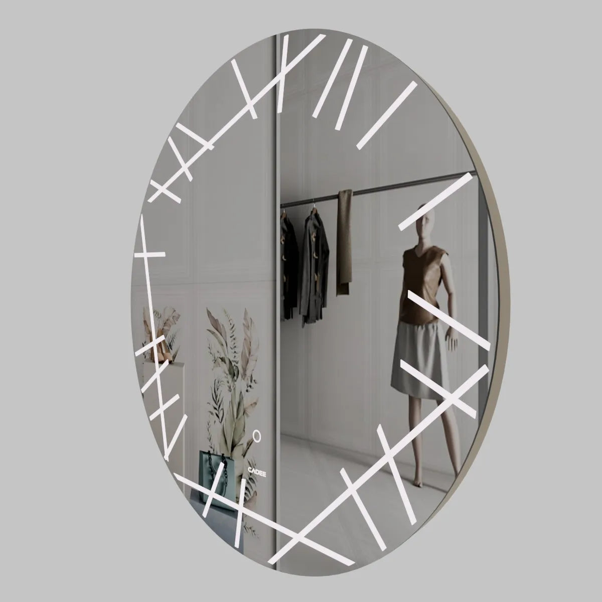 LED Mirror 19 – Aesthetic Round Backlit LED Light Bathroom Mirror