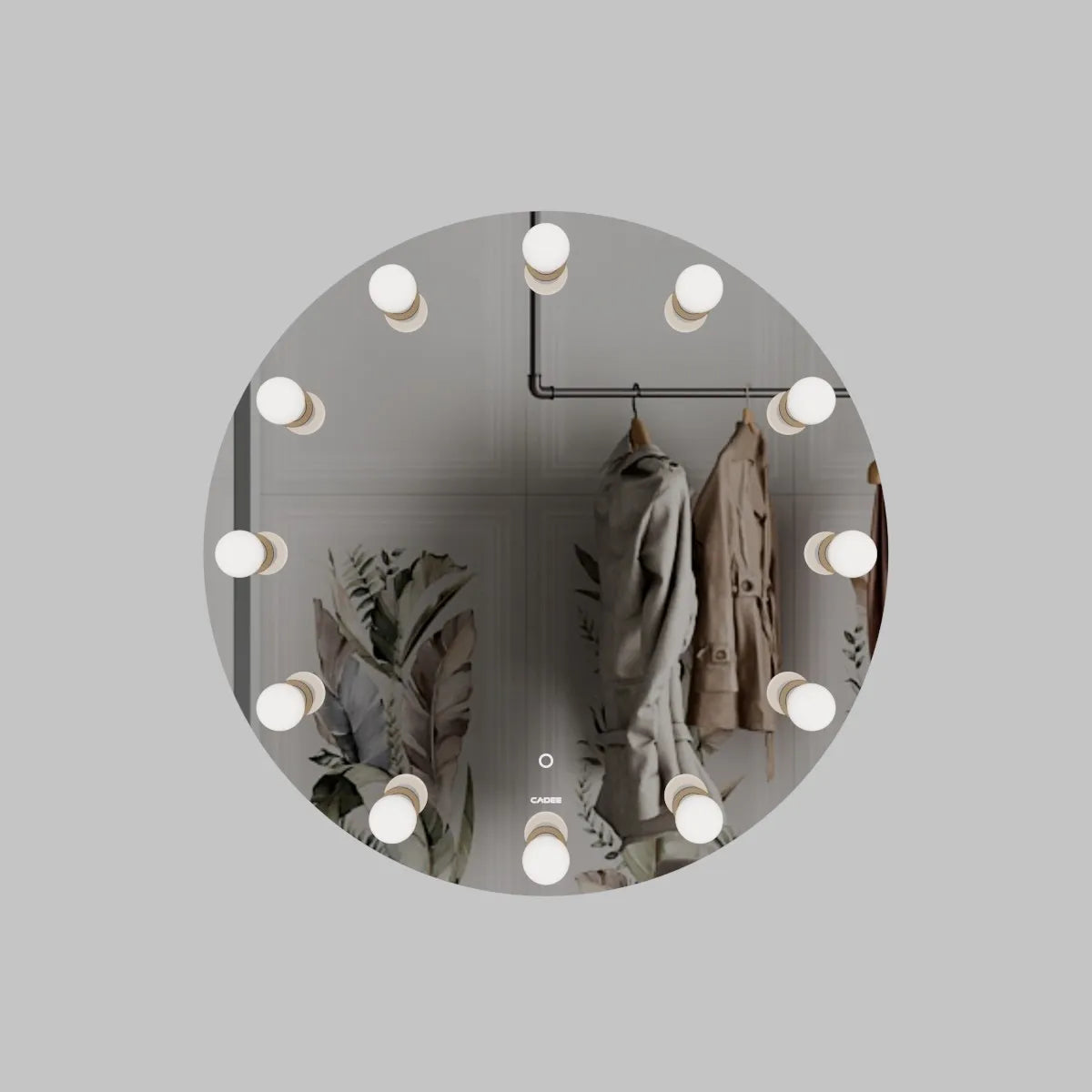 HM 02 – Round Hollywood Vanity Mirror