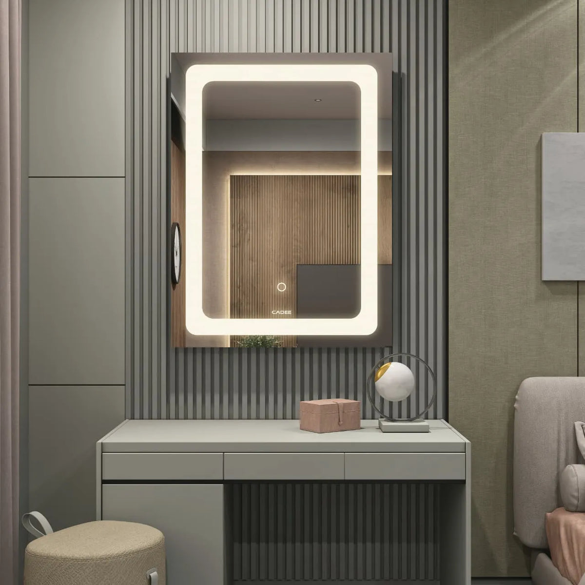 LED Mirror 004  with Aluminium Frame