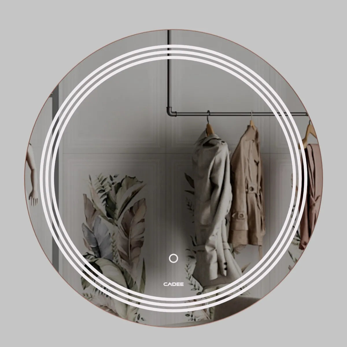 LED Mirror 026 – Triple Ring Round LED Bathroom Mirror