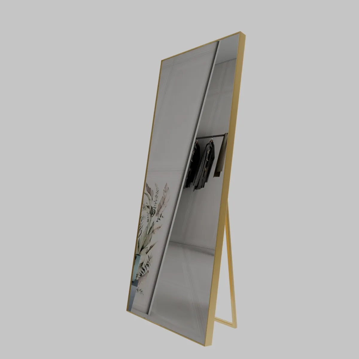 ST 02 – Rectangle Shape Frame Standing Mirror