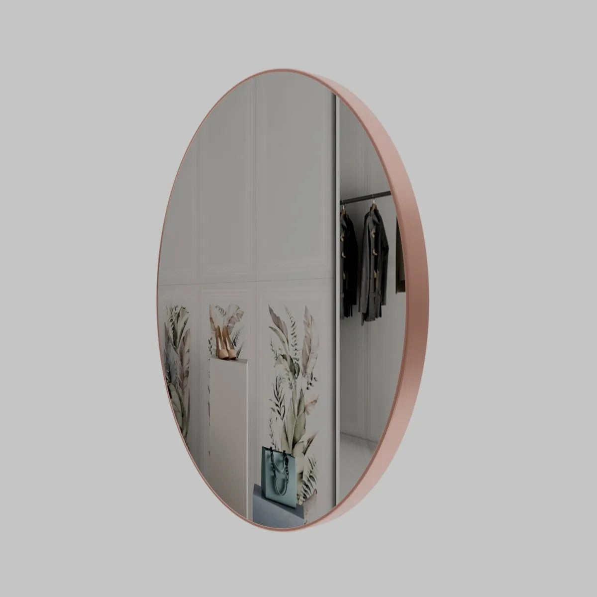S 02 – Rounded Frame Bathroom Mirror