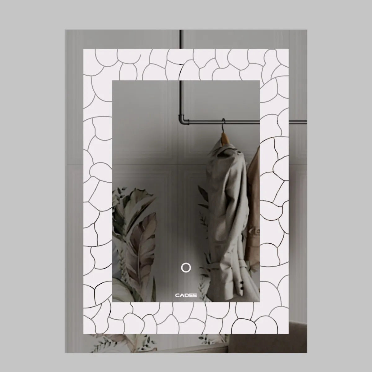 LED Mirror 005  Cobblestone LED Bathroom Mirror