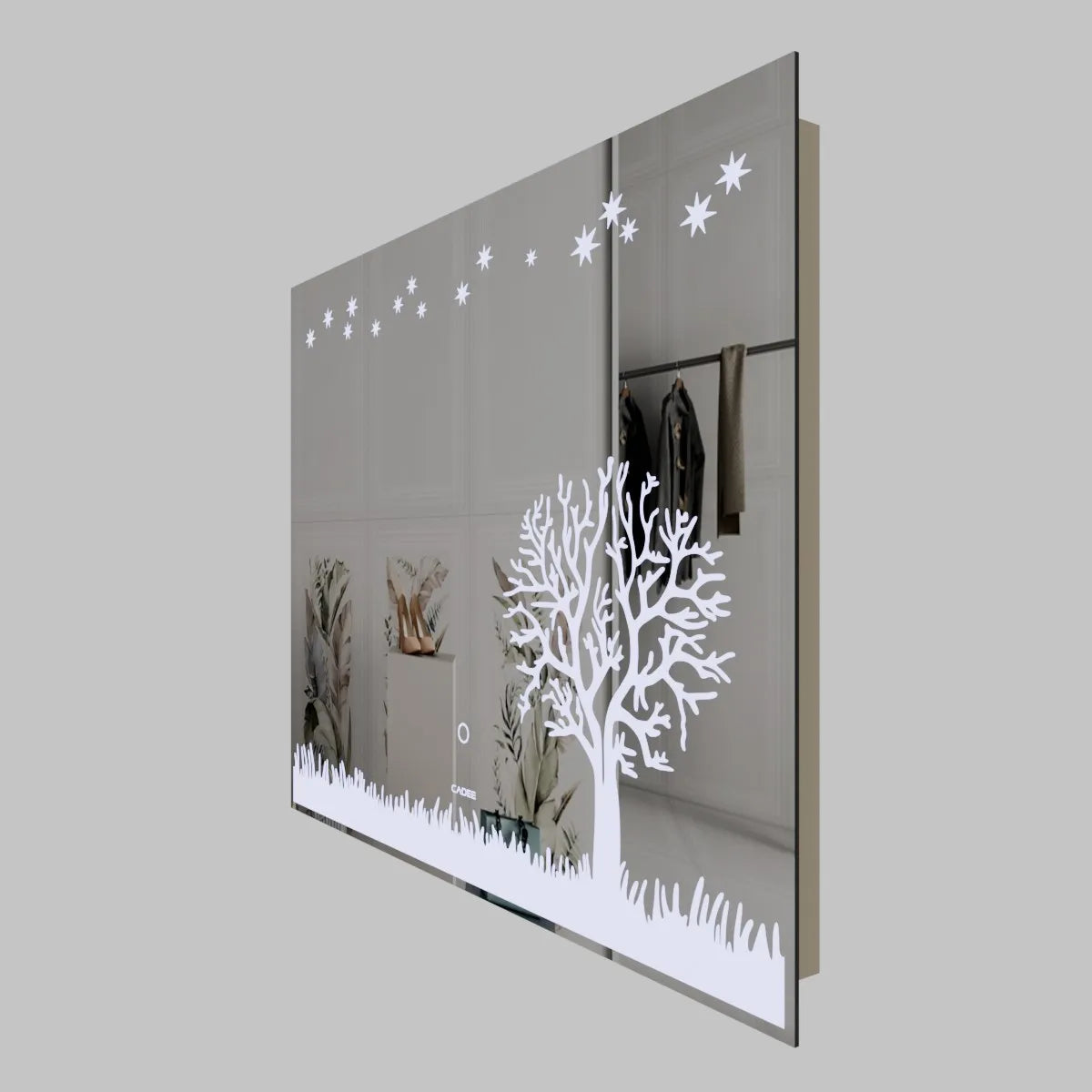 LED Mirror 12  Nature LED Bathroom Mirror horizontal